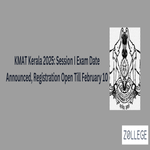 KMAT Kerala 2025 Session I Exam Date Announced Registration Open Till February 10